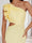 Trumpet/Mermaid One-Shoulder Long Ruched Wedding Guest Dresses with Ruffles & Flower