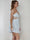 A-Line/Princess Spaghetti Straps Ruched Mini Homecoming Dresses with Cut-out