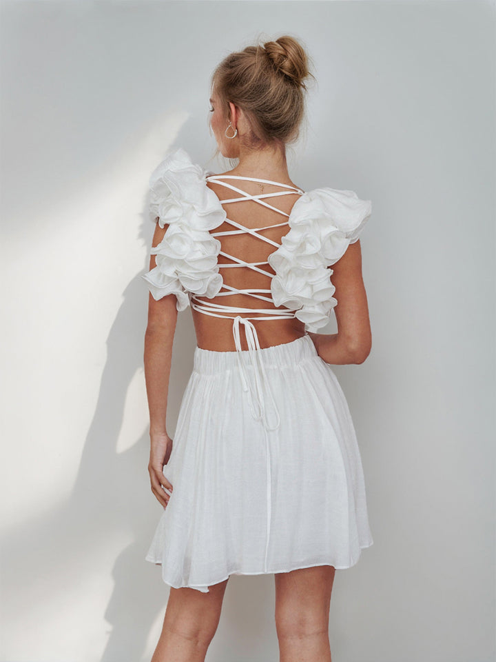 A-Line/Princess Sweetheart Short Elegant Homecoming Dresses with Ruffles &amp; Pleats