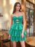 A-Line/Princess Strapless Short Homecoming Dresses with Beadings & Tiered Ruffles