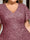 Plus Size A-Line/Princess V-Neck Short Sleeves Knee-Length Wedding Guest Dresses with Sequins & Ruffles
