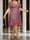 Plus Size A-Line/Princess V-Neck Short Sleeves Knee-Length Wedding Guest Dresses with Sequins & Ruffles