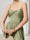 A-Line/Princess Spaghetti Straps Sleeveless Floor-Length Ruched Bridesmaid Dresses with Split Side
