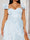 A-Line/Princess Sweetheart Sleeveless Floor-Length Bridesmaid Dresses With Split Side & Ruffle Straps