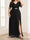 A-Line/Princess Short Sleeves V-Neck Plus Size Mother of the Bride Dresses With Sash