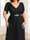 A-Line/Princess Short Sleeves V-Neck Plus Size Mother of the Bride Dresses With Sash