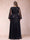 A-Line/Princess V-Neck Long Sleeves Sequins Plus Size Mother of the Bride Dresses