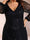 A-Line/Princess V-Neck Long Sleeves Sequins Plus Size Mother of the Bride Dresses