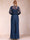 Jumpsuit/Pantsuit Square Neck Floor-Length 2 Pieces Mother of the Bride Dresses with Jacket