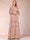 A-line Scoop Short Sleeves Appliques Mother of the Bride Dresses with Cape
