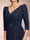 A-Line/Princess V-Neck 3/4 Sleeves Ankle-Length Mother Of The Bride Dresses With Sequins & Sash