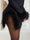 Sheath/Column V-Neck Long Sleeves Blazer Mini Cocktail Dresses with Feather