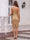 Sheath/Column Spaghetti Straps Lace Midi Cocktail Dresses