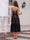 A-Line/Princess Spaghetti Straps Lace Tea-Length Cocktail Dresses
