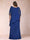 Sheath/Column Scoop Neck Chiffon Plus Size Mother of the Bride Dresses With Flower(s)