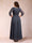 A-Line/Princess V-Neck 3/4 Sleeves Plus Size Chiffon Mother of the Bride Dresses With Lace