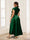 A-Line/Princess V-Neck Plus Size Mother of the Bride Dresses With 3D Floral