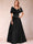 A-Line/Princess Off-The-Shoulder Sleeveless Ruched Mother of the Bride Dresses With Bow(s)