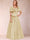 A-Line/Princess Off-The-Shoulder Sleeveless Ruched Mother of the Bride Dresses With Bow(s)
