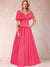 A-Line/Princess Off-The-Shoulder Sleeveless Ruched Mother of the Bride Dresses With Bow(s)