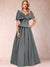 A-Line/Princess Off-The-Shoulder Sleeveless Ruched Mother of the Bride Dresses With Bow(s)