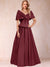 A-Line/Princess Off-The-Shoulder Sleeveless Ruched Mother of the Bride Dresses With Bow(s)