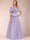 A-Line/Princess Off-The-Shoulder Sleeveless Ruched Mother of the Bride Dresses With Bow(s)