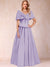 A-Line/Princess Off-The-Shoulder Sleeveless Ruched Mother of the Bride Dresses With Bow(s)