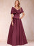 A-Line/Princess Off-The-Shoulder Sleeveless Ruched Mother of the Bride Dresses With Bow(s)