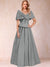 A-Line/Princess Off-The-Shoulder Sleeveless Ruched Mother of the Bride Dresses With Bow(s)