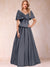 A-Line/Princess Off-The-Shoulder Sleeveless Ruched Mother of the Bride Dresses With Bow(s)