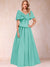 A-Line/Princess Off-The-Shoulder Sleeveless Ruched Mother of the Bride Dresses With Bow(s)