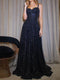 Sparkly A-Line/Princess V-Neck Sleeveless Prom Dresses