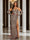 Sequined Sheath/Column Sweetheart Sweep Train Prom Dresses With High Split