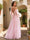 A-Line/Princess Off-The-Shoulder Floor-Length Prom Dresses With Appliques