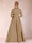 A-Line/Princess Separates V-Neck Long Sleeves Mother of the Bride Dresses With Belt