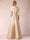 A-Line/Princess Bead Collar Half Sleeves Mother of the Bride Dresses With Belt