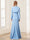 Sheath/Column Strapless Long Sleeves Mother of the Bride Dresses With Beading