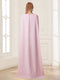 Sheath/Column Crew Neck Long Sleeves Mother of the Bride Dresses With Beadings