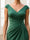 Sheath/Column V-Neck Sleeveless Ruched Mother of the Bride Dresses With Ruffles
