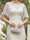 Lace Sheath/Column Crew Neck Short Sleeves Ruched Mother of the Bride Dresses