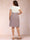 Sheath/Column Scoop Short Sleeves 2 Pieces Mother of the Bride Dresses with Appliques