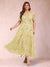 Lace A-Line/Princess Crew Neck Plus Size Mother of the Bride Dresses With Beadings & Appliques