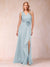 Sheath/Column V-Neck Sleeveless Mother of the Bride Dresses With Sash