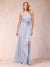 Sheath/Column V-Neck Sleeveless Mother of the Bride Dresses With Sash