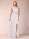 Sheath/Column V-Neck Sleeveless Mother of the Bride Dresses With Sash