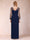 Sheath/Column Crew Neck Long Sleeves Mother of the Bride Dresses With Beadings