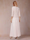 A-Line/Princess Scoop Sleeveless 2 Pieces Mother of the Bride Dresses with Appliques & Jacket