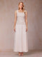 A-Line/Princess Scoop Sleeveless 2 Pieces Mother of the Bride Dresses with Appliques & Jacket