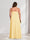 A-Line/Princess Strapless Floor-Length Plus Size Bridesmaid Dresses With Pleats